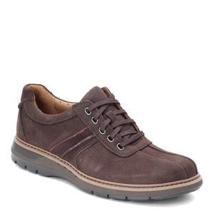 Clarks Mens Un Ramble Go Oxford Size 10 W Leather Brown Lace Up NWT